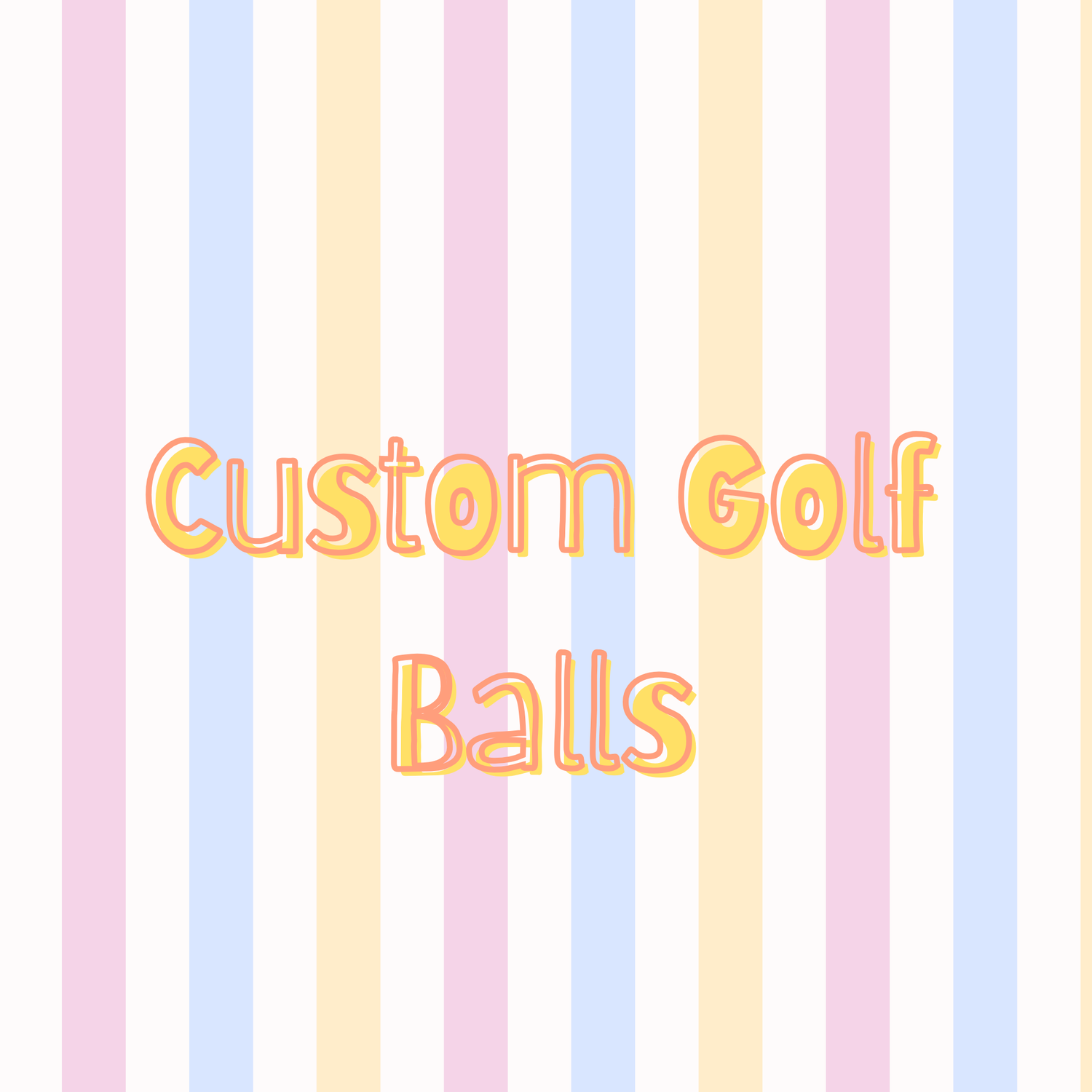 Custom Golf Balls