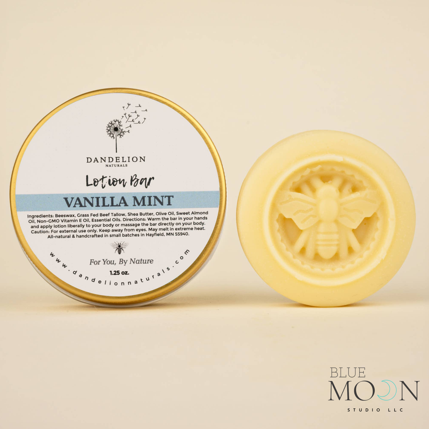 Vanilla Mint- Lotion Bar