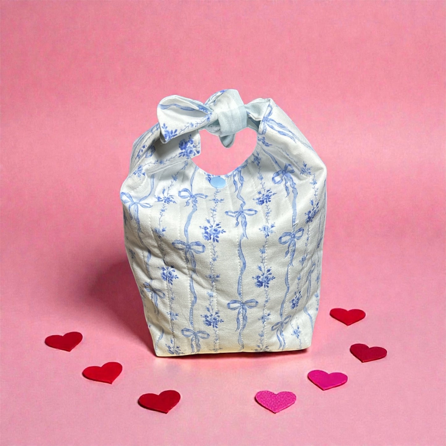Handmade Sewn Gift Bags with Custom Hand-Beaded Embroidery