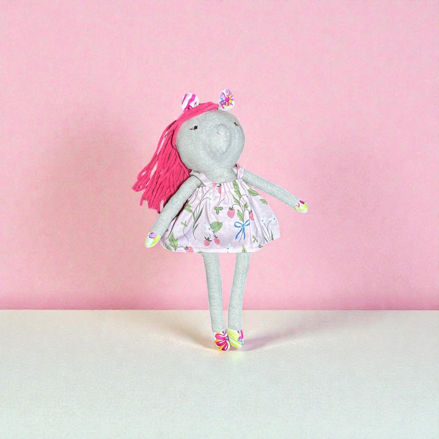 Handmade Sewn Stuffed Animals