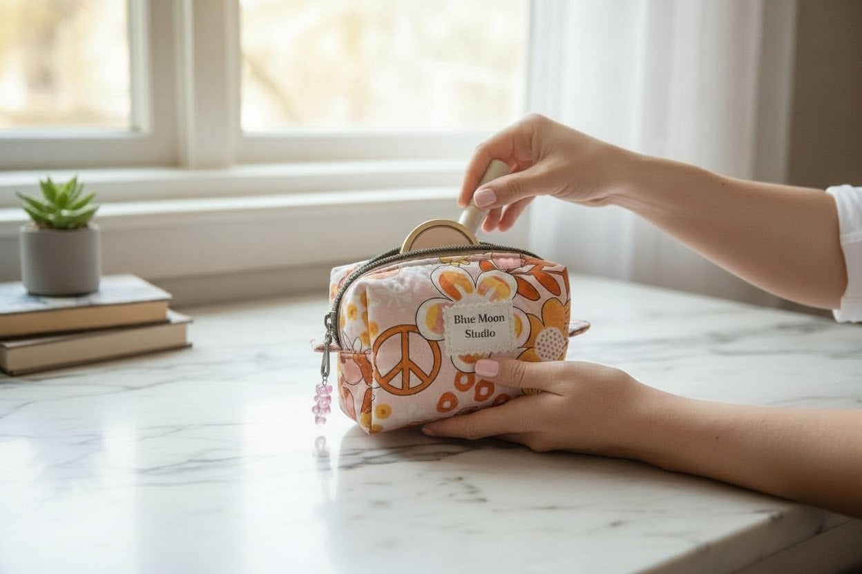 Handmade Sewn Multi-Purpose Mini Pouch