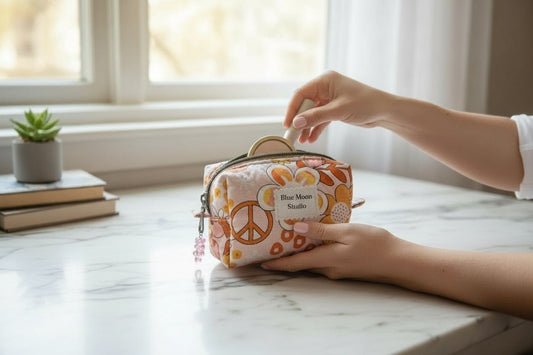 Handmade Sewn Multi-Purpose Mini Pouch